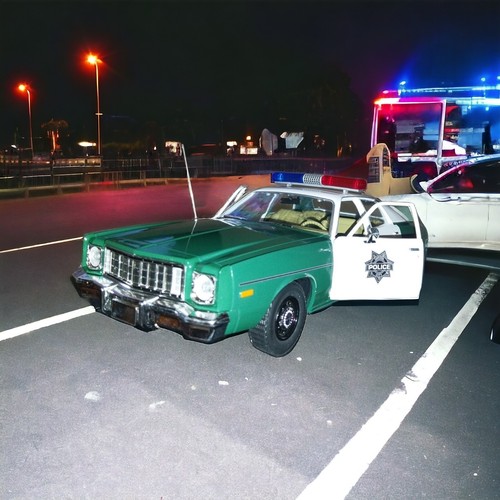 Plymouth fury 1975 - plymouth, grün